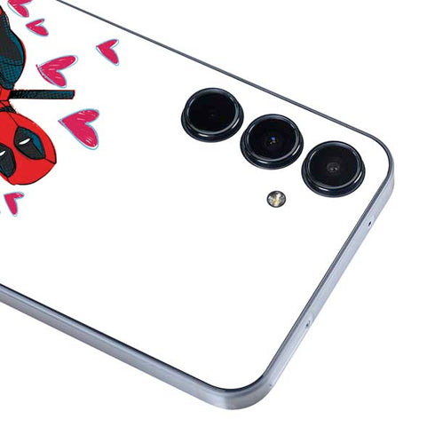 Marvel Deadpool Legacy Deadpool Love Galaxy A35 5G Skin